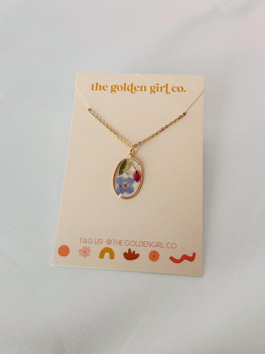 Garden Oval Necklace