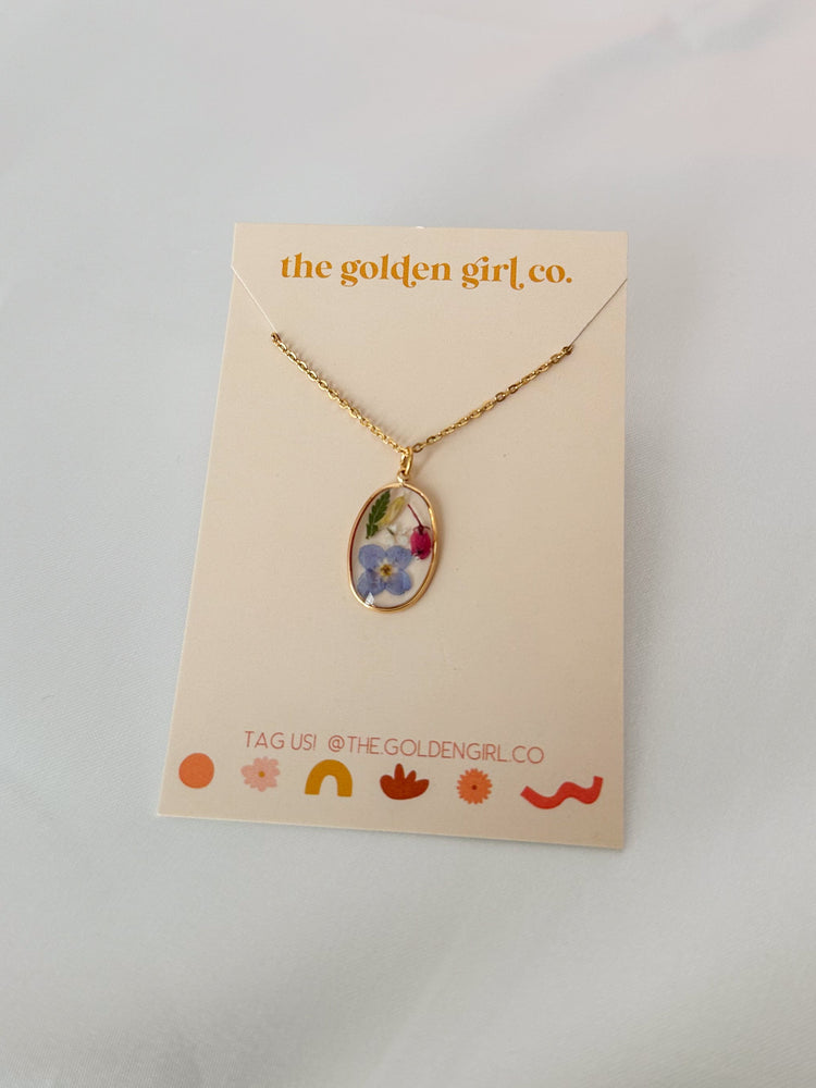 Garden Oval Necklace