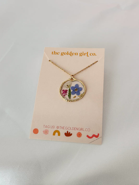Garden Circle Necklace