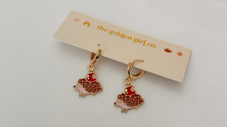 Hedgehog Huggie Hoops