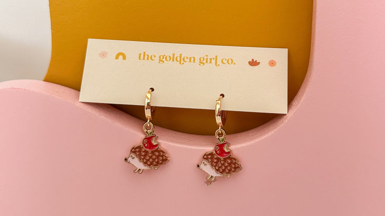 Hedgehog Huggie Hoops