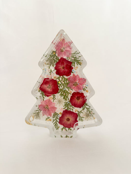 Christmas Tree Trinket Dish