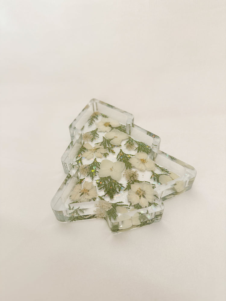 Christmas Tree Trinket Dish
