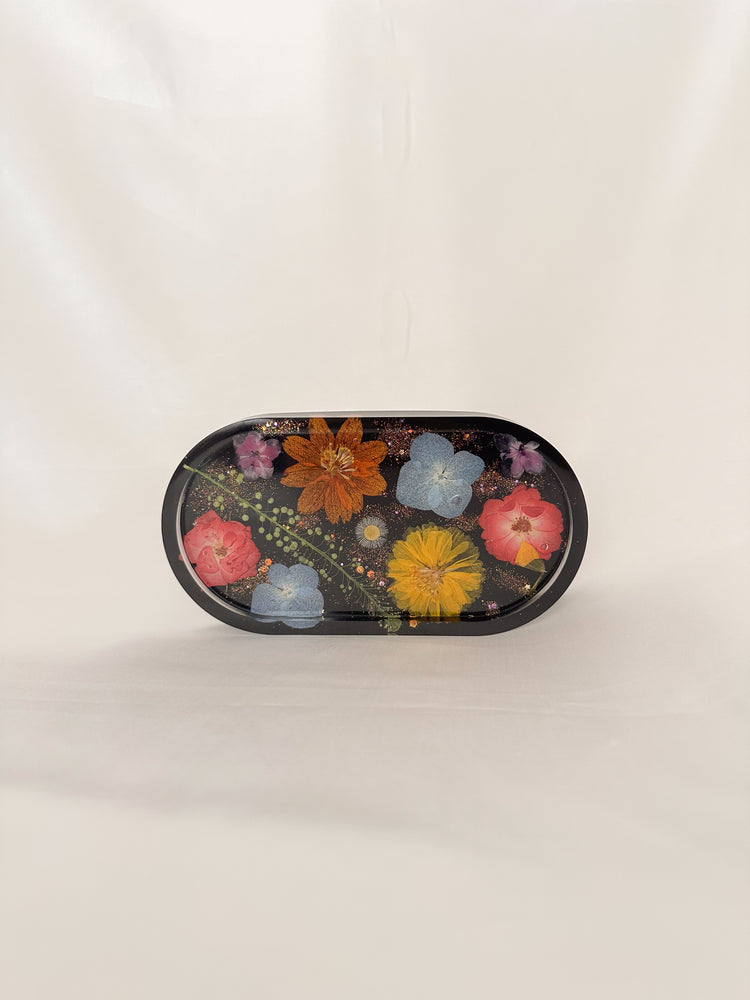 Handmade Pressed Flower Trinket Tray