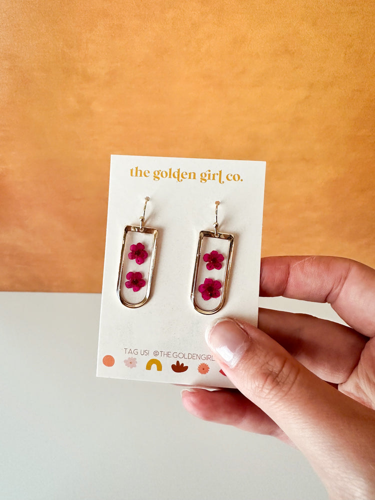 Plum Blossom Dangles