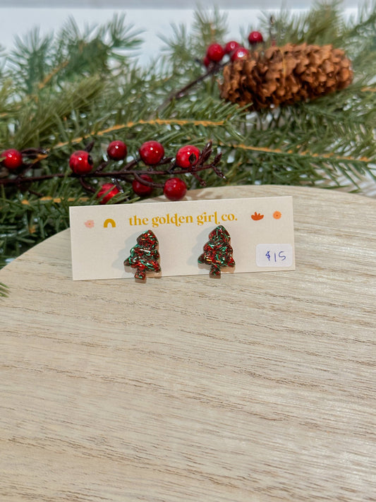 Tinsel Town Christmas Tree Studs (Ready to ship)