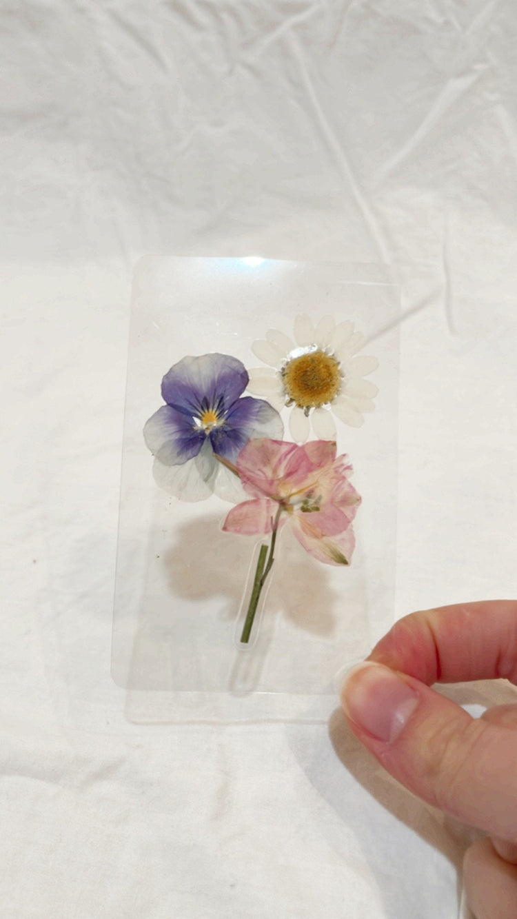 Mystery Pressed Flower Bookmark | Random Floral Bookmark | Cottage Core Aesthetic | Gift for Book Lovers | Cute Thin Bookmarks